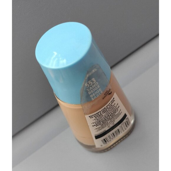 Covergirl Clean Matte Liquid Foundation 553 Sand Beige Oil Control Makeup 30mL 1 - Picture 5 of 9